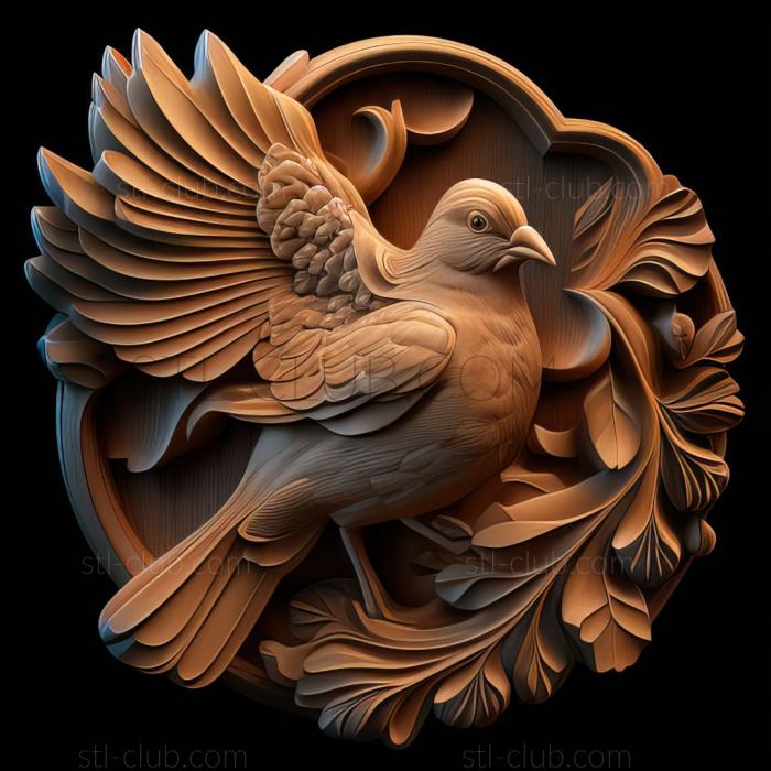 3D model st dove (STL)